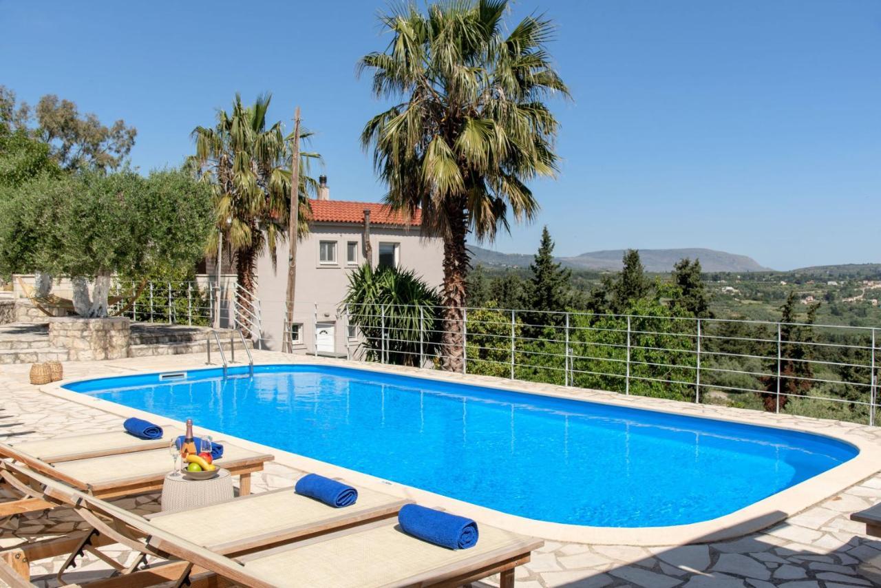 Villa Chrysallis With Heated Pool Georgioupoli Bagian luar foto
