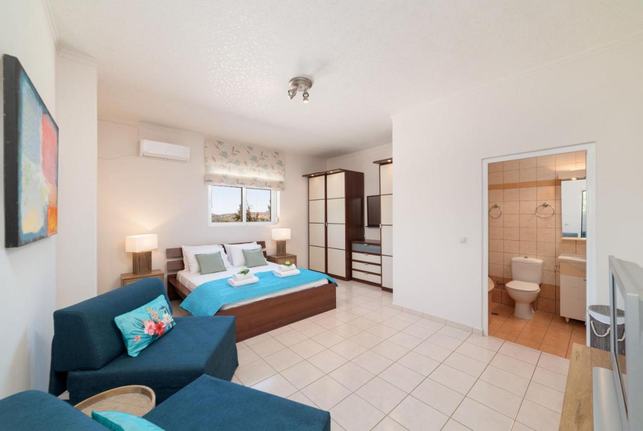 Villa Chrysallis With Heated Pool Georgioupoli Bagian luar foto