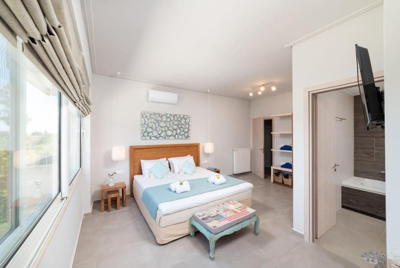 Villa Chrysallis With Heated Pool Georgioupoli Bagian luar foto
