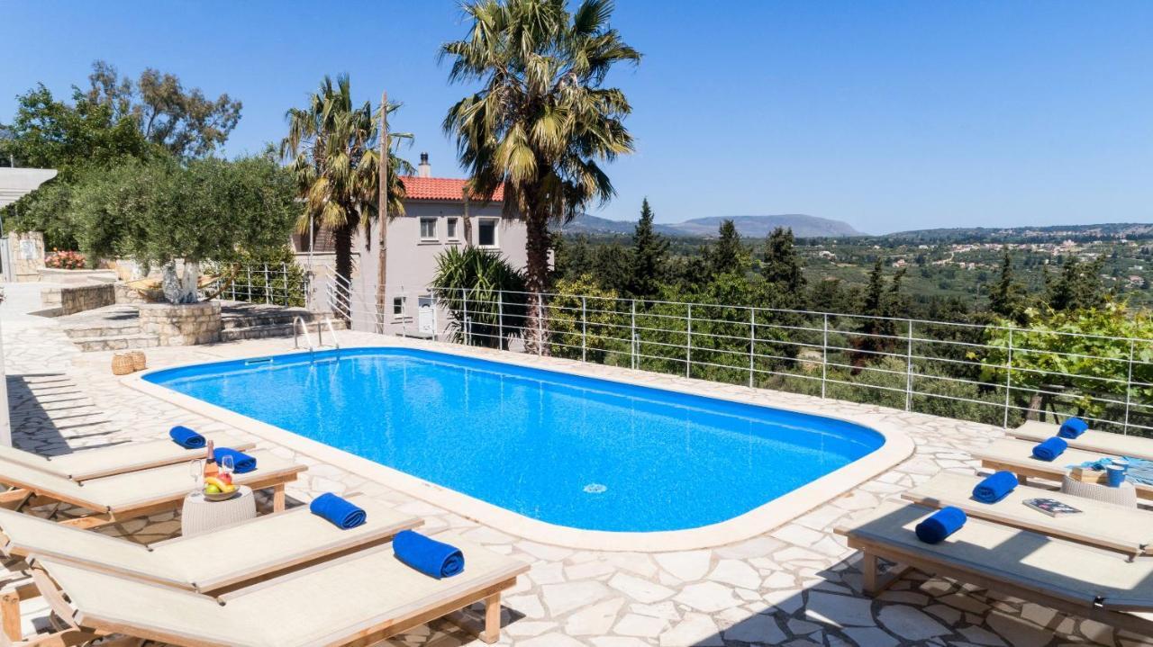Villa Chrysallis With Heated Pool Georgioupoli Bagian luar foto
